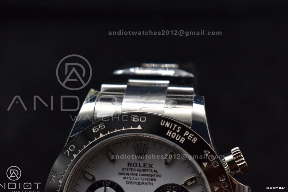 Bracelet SS Case 732 Dial 1:1 904L Lightweight Edition Daytona SA 116500 Best White and BTF 0123